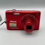 Nikon Coolpix S3300 16MP Digital Camera Red - Full Kit Image 2