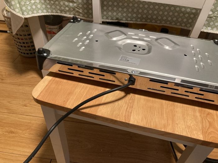 Portable double hob