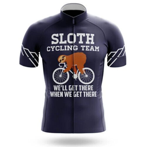 Men's SLOTH Cycling Jersey Size 2XL