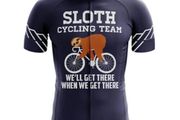 Men's SLOTH Cycling Jersey Size 2XL