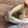 winter boots girl Barefoot Image 5