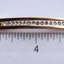 Vintage 1980s Rose Gold Plated Bracelet: Austrian Crystals length 8" Image 9