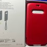 Apple IPhone 11 12 13 14 Pro Leather sleeve cover case with MagSafe original red product Image 2