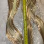 Clip in Ponytail Extension 55cm Blonde Mix Highlights Image 4