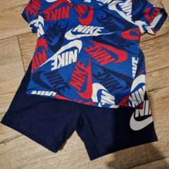 Boys nike shorts and t shirt set
