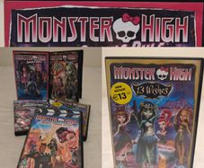 Monster High Dvd,s