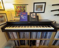 Roland HP-236 88-Key Digital Piano + Roland Sustain Pedal + Piano Bench