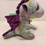 Ty Cinder the Green Dragon Plush Toy Image 2