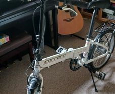 Carrera Transit Foldable Bike (White)