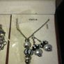 Ladies bracelet necklace and earrings Image 2