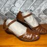 Clarks Ladies Tan Leather Sandals UK4.5 EUR37.5 Image 3