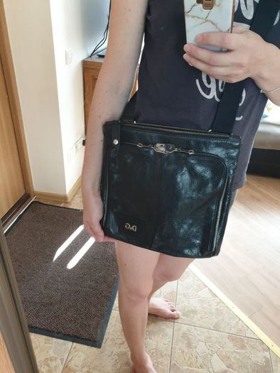 D&G crosbody leather bag