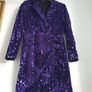 Zara Sparkly Sequin Dress Size Large Image 4
