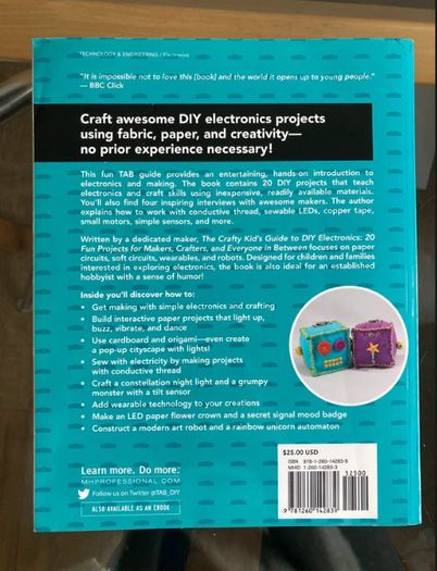 The Crafty Kid's Guide to DIY Electronics book