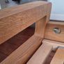 Habitat Radius Solid Oak EU King Size Bed Frame Image 2