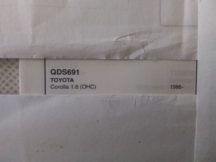 Toyota Corolla 1.6 Head Gasket.