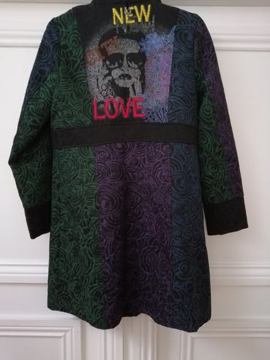 101 IDEES Coat (like Desigual)