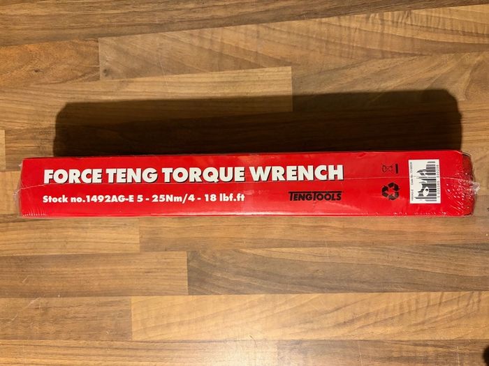 Teng Tools 1/4" Torque Wrench 5-25 Nm