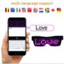 Bluetooth LED Glowing Light Up Flashing Party Glasses Magic Luminous App Control For Halloween Christmas Image 5