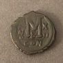 Byzantine Empire Emperor Justin II and Sophia 576 AD Follis Image 2