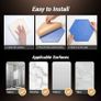 NEW SALE | 12 Pack Hexagon Acoustic Panels Self-adhesive, 30x26x0,9cm High Density Sound Proof Panels Image 6