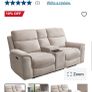 2 +1+,1 Reclining sofa with USB ports Image 4