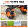 Garden Dump Cart Heavy-duty Metal Yard Carts and Wagons 880 lbs/399.2 kg Loading Image 2