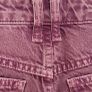 MANGO mauve high waisted frayed bottom jeans Sz 34 (Fit 8UK) - Bnwot Rrp 39.99 Image 8