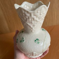 Vintage Belleek Parian China Vase