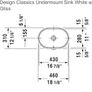 Duravit Classic undercounter sink Image 2
