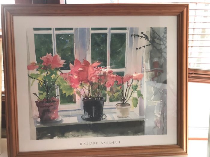 Painting- Poinsettias