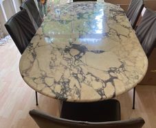 Luxury dining  room table and chairs