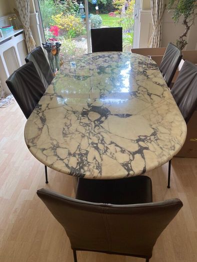 Luxury dining  room table and chairs