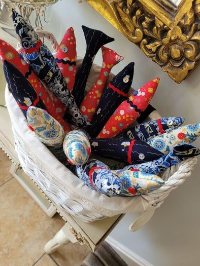 Handmade Fabric Fish