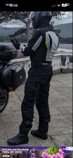 rebelhorn motorbike jacket and trousers M