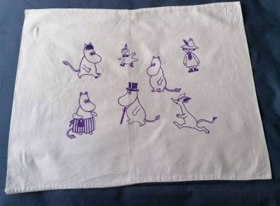 Moomins Pillow Case (100% Cotton)