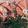wagon cart wheels Image 2