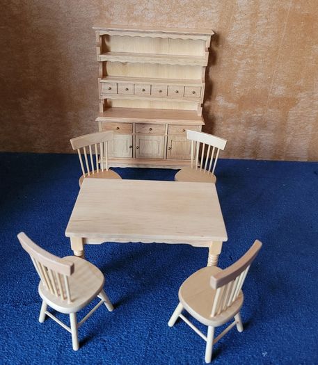 Dolls house kitchen pine