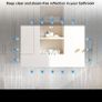 Brand New 600mm Bathroom LED Mirror Cabinet Image 5