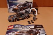 LEGO Speed Champions 75892 McLaren Senna.  Used and discontinued set from 2019. Good condition.