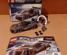 LEGO Speed Champions 75892 McLaren Senna.  Used and discontinued set from 2019. Good condition.