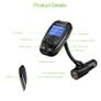 Bluetooth FM Transmitter MP3 Player Modulator 3.5mm Aux Music Play Max 32GB With QC3.0 Car Charger Fast Charge Hands-Free Image 2