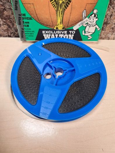 SUPER 8 WORLD CUP FINAL 1966 projector film reel 8mm WATSON Vintage