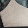 Magazine holder. Grey croc. New. Image 2