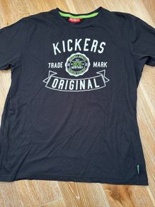 Kickers Black T-Shirt Size XL