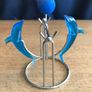Two Dolphin Ornaments + dolphin mobile Image 8