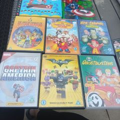 childrens books & dvds
