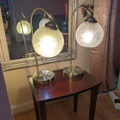 Heavy Bronze Lamps