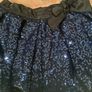 Girls sequinned skirt age 9/10 Image 4
