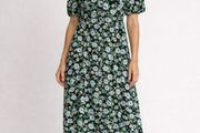 Ladies Floral Dress: Size 10